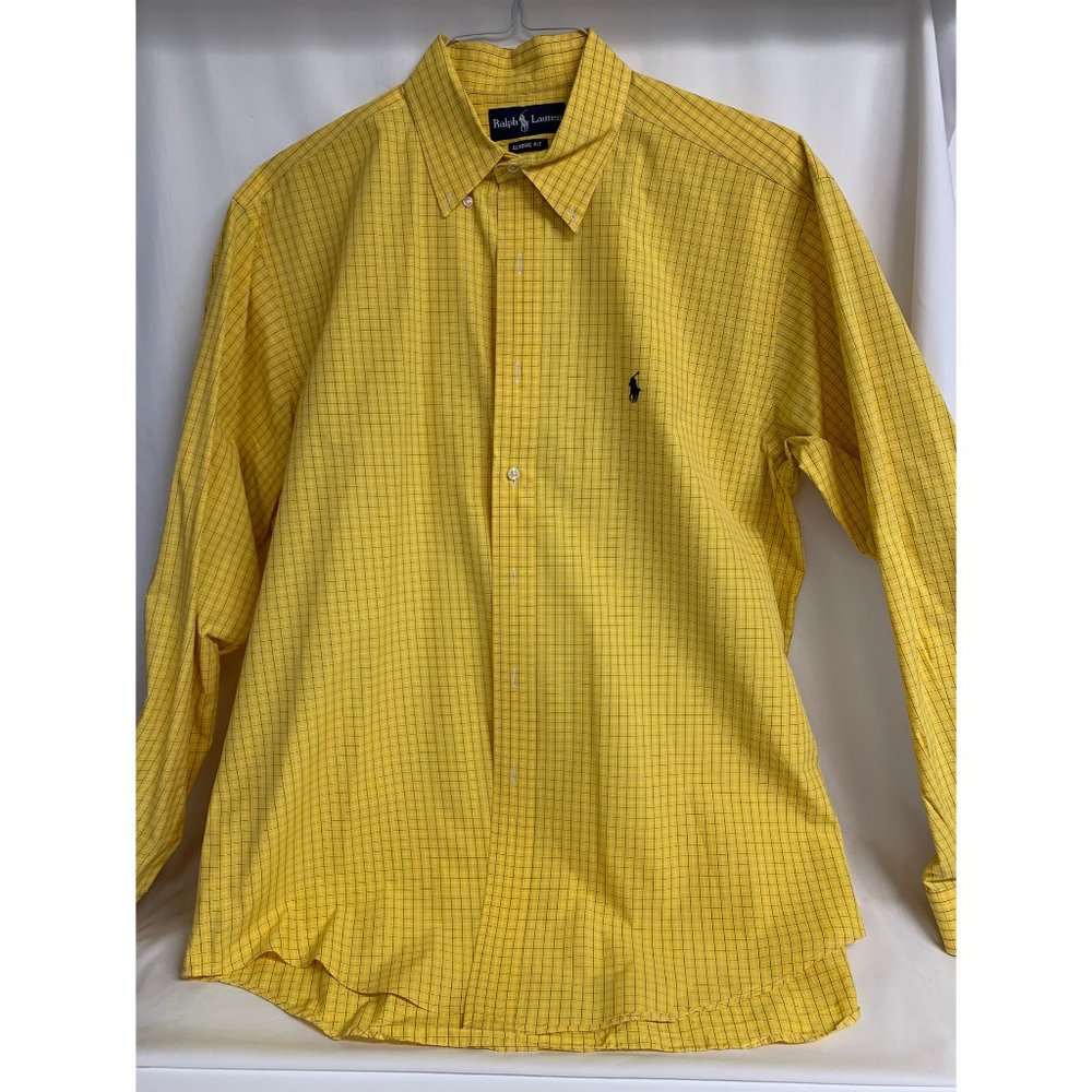 Ralph Lauren Mens Shirt L Classic Fit